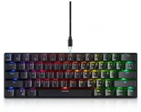 Клавиатура Motospeed CK61 Black RGB Outemu Blue Switch отзывы владельцев