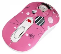 Мышь CROWN CMM-928W Bear Pink USB отзывы владельцев