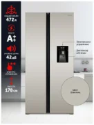 Холодильник HIBERG RFS-484DX NFH inverter отзывы владельцев