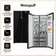 Холодильник Weissgauff WSBS 590 NoFrost Inverter Premium отзывы владельцев