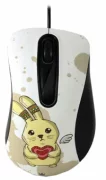 Мышь CROWN CMM-30 Rabbit White USB отзывы владельцев