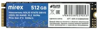 SSD Mirex MIR-512GBM2NVM отзывы владельцев