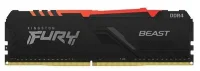 Оперативная память Kingston FURY Beast RGB (KF437C19BB1A/16) 16GB отзывы владельцев