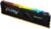 Оперативная память Kingston FURY Beast Black RGB (KF436C18BBA/16) 16Gb отзывы владельцев