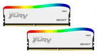 Оперативная память Kingston FURY Beast White RGB SE (KF436C17BWAK2/16) 16Gb отзывы владельцев