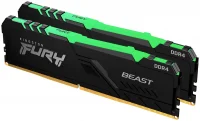 Оперативная память Kingston FURY Beast RGB (KF436C18BBAK4/128) 128GB отзывы владельцев