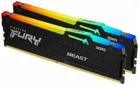 Оперативная память Kingston FURY Beast RGB XMP Gaming Memory KF556C40BBAK2-16 отзывы владельцев