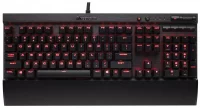Клавиатура Corsair Gaming K70 LUX Cherry MX Red Black USB отзывы владельцев