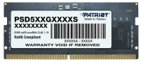 Оперативная память Patriot PSD516G480081S отзывы владельцев
