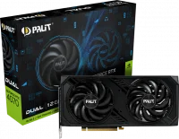 Видеокарта Palit GeForce RTX 4070 DUAL 12G 2475MHz PCI-E 4.0 12288MB 21000MHz 192bit HDMI 3xDisplayPort HDCP NED4070019K9-1047D отзывы владельцев