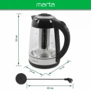 Чайник Marta MT-4607 Black отзывы владельцев