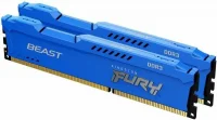 Оперативная память Kingston Fury Beast Blue DDR3 1600 МГц 2x8 ГБ (KF316C10BK2/16) отзывы владельцев