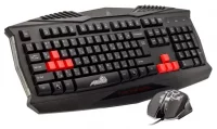 Комплект клавиатура и мышь Xtrikeme MK-801 Black USB отзывы владельцев
