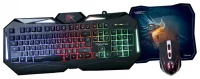 Клавиатура и мышь Qumo Spirit of Wisdom Black USB отзывы владельцев