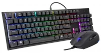 Комплект клавиатура и мышь Cooler Master MasterSet MS120 Combo Black USB отзывы владельцев