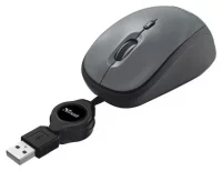 Мышь Trust Yvi Retractable Mouse Black USB отзывы владельцев