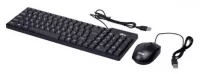 Комплект клавиатура и мышь Ritmix RKC-010 Black USB отзывы владельцев