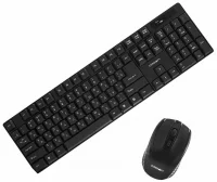 Клавиатура и мышь CROWN CMMK-954W Black USB отзывы владельцев