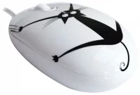 Мышь CBR Crazy Cat White USB отзывы владельцев