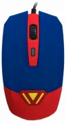 Мышь CBR CM 833 Superman Blue-Red USB отзывы владельцев