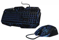 Комплект мышь и клавиатура HAMA uRage Illumination Black USB отзывы владельцев