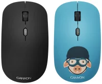 Мышь Canyon CND-CMSW401MP Свинка-воин Blue USB отзывы владельцев