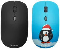 Мышь Canyon CND-CMSW401PG Пингвин Blue USB отзывы владельцев