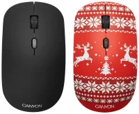 Мышь Canyon CND-CMSW401JR Новогоднее настроение Red USB отзывы владельцев